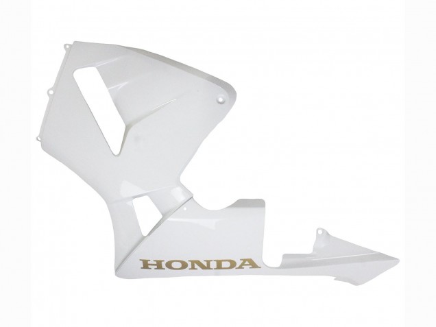 Erschwingliche Honda CBR600RR Motorrad Verkleidung 2005-2006 - Weiss Gold