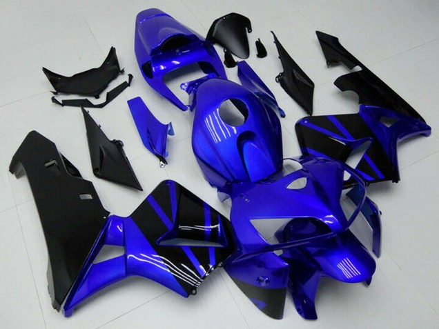 Erschwingliche Honda CBR600RR Motorrad Verkleidung 2005-2006 - Blau Schwarz