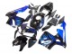 Erschwingliche Honda CBR600RR Motorrad Verkleidung 2005-2006 - Glanzendes Schwarz Blau Flamme