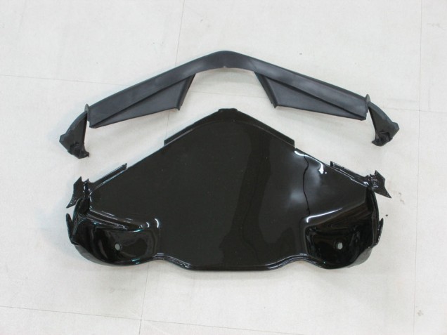 Erschwingliche Honda CBR600RR Motorrad Verkleidung 2005-2006 - Glanzendes Schwarz Weiss West