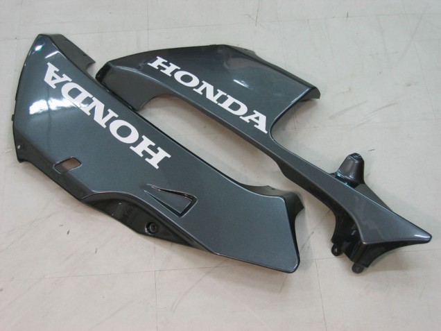 Erschwingliche Honda CBR600RR Motorrad Verkleidung 2005-2006 - Schwarz Weiss Rennen