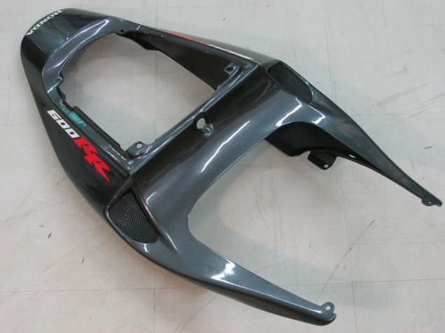 Erschwingliche Honda CBR600RR Motorrad Verkleidung 2005-2006 - Schwarz Weiss Rennen