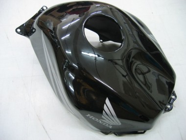 Erschwingliche Honda CBR600RR Motorrad Verkleidung 2005-2006 - Glanzendes Schwarz Grau Flamme