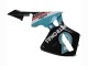 Erschwingliche Honda CBR600RR Motorrad Verkleidung 2005-2006 - Hellblau Schwarz 35