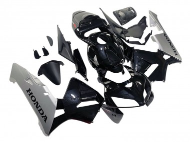 Erschwingliche Honda CBR600RR Motorrad Verkleidung 2005-2006 - Schwarz Silber