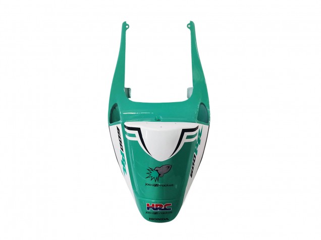 Erschwingliche Honda CBR600RR Motorrad Verkleidung 2005-2006 - Hellgrun Weiss Glanzendes Schwarz Joe Rocket