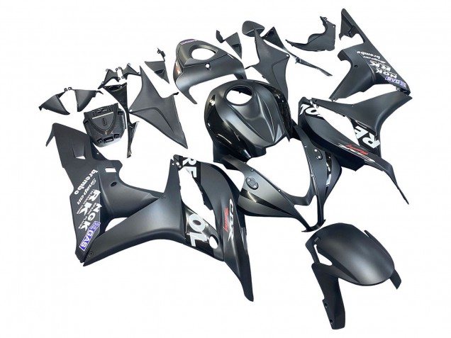Erschwingliche Honda CBR600RR Motorrad Verkleidung 2007-2008 - Matt Schwarz Weiss Repsol