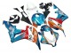 Erschwingliche Honda CBR600RR Motorrad Verkleidung 2007-2008 - Orange Weiss Rot Blau Repsol