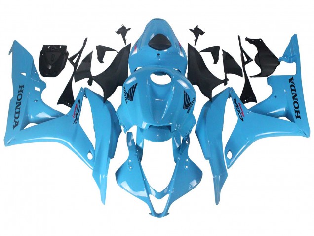 Erschwingliche Honda CBR600RR Motorrad Verkleidung 2007-2008 - Hellblau Rennen