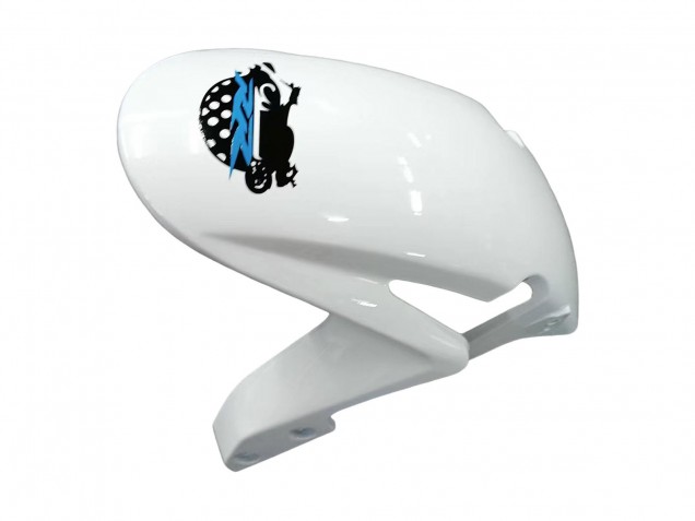 Erschwingliche Honda CBR600RR Motorrad Verkleidung 2007-2008 - Weiss Hellblau Glanzendes Schwarz