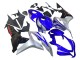 Erschwingliche Honda CBR600RR Motorrad Verkleidung 2007-2008 - Silber Blau Glanzendes Schwarz Rennen