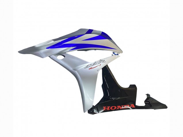 Erschwingliche Honda CBR600RR Motorrad Verkleidung 2007-2008 - Silber Blau Glanzendes Schwarz Rennen