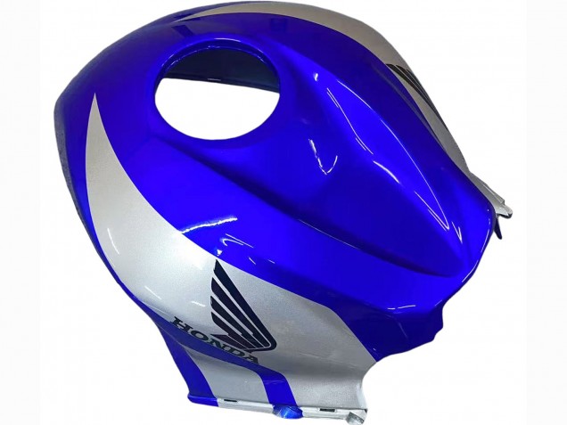 Erschwingliche Honda CBR600RR Motorrad Verkleidung 2007-2008 - Silber Blau Glanzendes Schwarz Rennen
