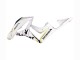 Erschwingliche Honda CBR600RR Motorrad Verkleidung 2007-2008 - Weiss Gold Glanzendes Schwarz Playboy