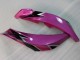 Erschwingliche Honda CBR600RR Motorrad Verkleidung 2007-2008 - Rosa Glanzendes Schwarz Rennen