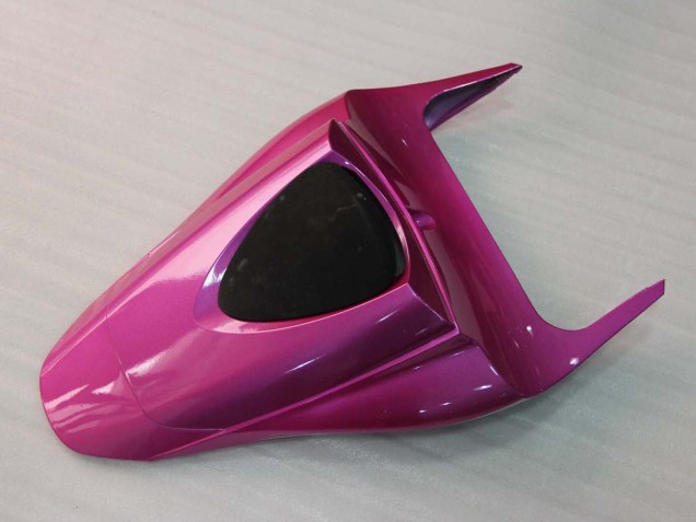 Erschwingliche Honda CBR600RR Motorrad Verkleidung 2007-2008 - Rosa Glanzendes Schwarz Rennen