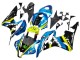 Erschwingliche Honda CBR600RR Motorrad Verkleidung 2007-2008 - Grun Gelb Glanzendes Schwarz Hai 46