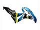 Erschwingliche Honda CBR600RR Motorrad Verkleidung 2007-2008 - Grun Gelb Glanzendes Schwarz Hai 46