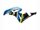 Erschwingliche Honda CBR600RR Motorrad Verkleidung 2007-2008 - Grun Gelb Glanzendes Schwarz Hai 46
