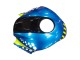 Erschwingliche Honda CBR600RR Motorrad Verkleidung 2007-2008 - Grun Gelb Glanzendes Schwarz Hai 46