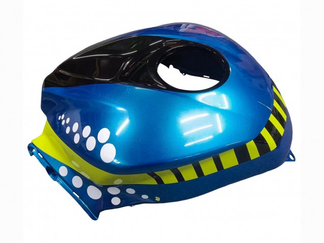 Erschwingliche Honda CBR600RR Motorrad Verkleidung 2007-2008 - Grun Gelb Glanzendes Schwarz Hai 46