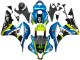 Erschwingliche Honda CBR600RR Motorrad Verkleidung 2007-2008 - Grun Gelb Glanzendes Schwarz Hai 46