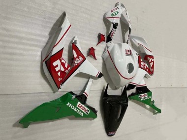 Erschwingliche Honda CBR600RR Motorrad Verkleidung 2007-2008 - Weiss Grun Rot Castrol