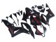 Erschwingliche Honda CBR600RR Motorrad Verkleidung 2007-2008 - Matt Schwarz Rot