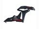 Erschwingliche Honda CBR600RR Motorrad Verkleidung 2007-2008 - Matt Schwarz Rot