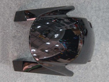 Erschwingliche Honda CBR600RR Motorrad Verkleidung 2007-2008 - Glanzendes Schwarz Orange Flamme