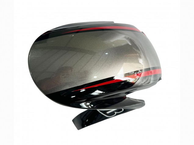 Erschwingliche Honda CBR600RR Motorrad Verkleidung 2007-2008 - Silber Rot Glanzendes Schwarz