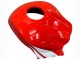 Erschwingliche Honda CBR600RR Motorrad Verkleidung 2007-2008 - Weiss Rot Glanzendes Schwarz