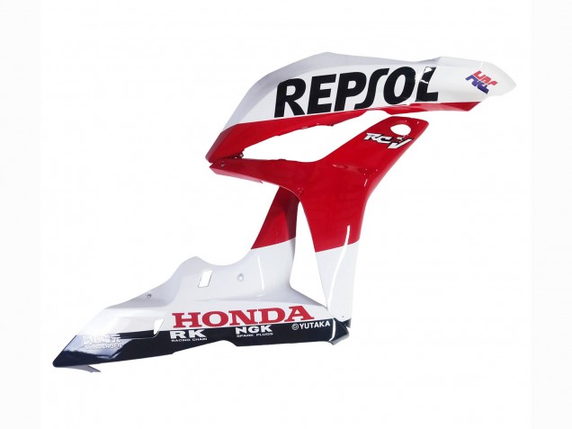 Erschwingliche Honda CBR600RR Motorrad Verkleidung 2007-2008 - Weiss Gelb Rot Repsol HRC