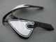 Erschwingliche Honda CBR600RR Motorrad Verkleidung 2007-2008 - Weiss Schwarz Rennen