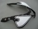 Erschwingliche Honda CBR600RR Motorrad Verkleidung 2007-2008 - Weiss Schwarz Rennen