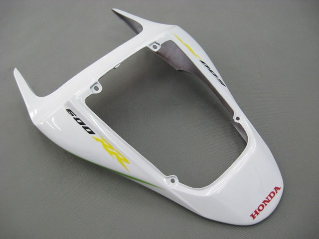 Erschwingliche Honda CBR600RR Motorrad Verkleidung 2007-2008 - Weiss Grun Gelb Glanzendes Schwarz Hannspree