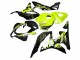 Erschwingliche Honda CBR600RR Motorrad Verkleidung 2007-2008 - Gelb Glanzendes Schwarz