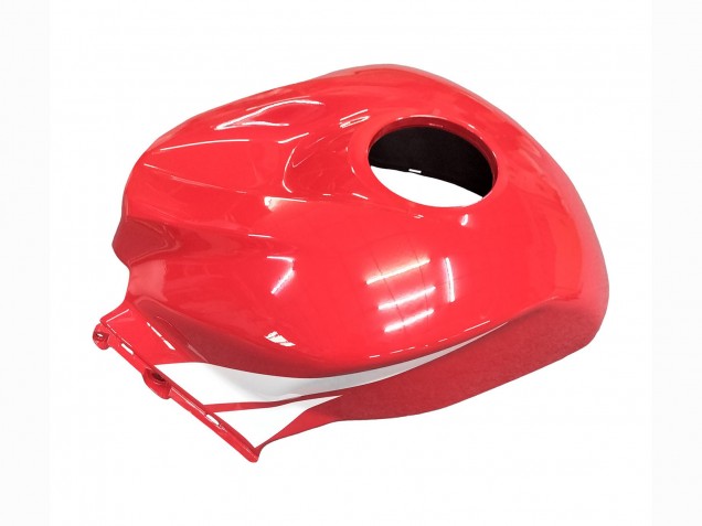 Erschwingliche Honda CBR600RR Motorrad Verkleidung Kit 2009-2012 - Weiss Rot Glanzendes Schwarz