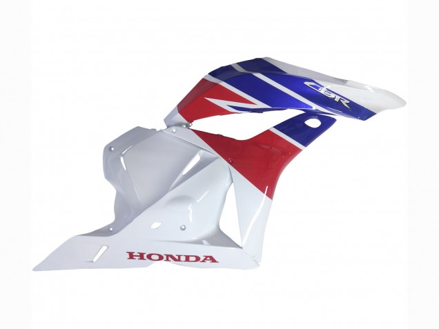 Erschwingliche Honda CBR600RR Motorrad Verkleidung 2009-2012 - Weiss Rot Blau