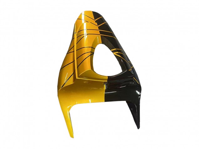 Erschwingliche Honda CBR600RR Motorrad Verkleidung 2009-2012 - Gold Glanzendes Schwarz