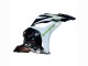 Erschwingliche Honda CBR600RR Motorrad Verkleidung 2009-2012 - Weiss Grun Glanzendes Schwarz Hannspree