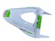 Erschwingliche Honda CBR600RR Motorrad Verkleidung 2009-2012 - Weiss Grun Glanzendes Schwarz Hannspree