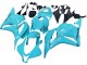 Erschwingliche Honda CBR600RR Motorrad Verkleidung 2009-2012 - Hellblau Rennen