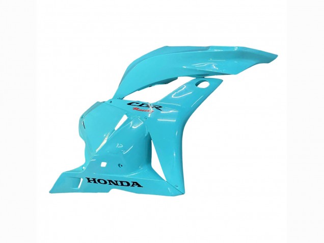 Erschwingliche Honda CBR600RR Motorrad Verkleidung 2009-2012 - Hellblau Rennen
