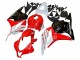 Erschwingliche Honda CBR600RR Motorrad Verkleidung 2009-2012 - Weiss Rot Glanzendes Schwarz