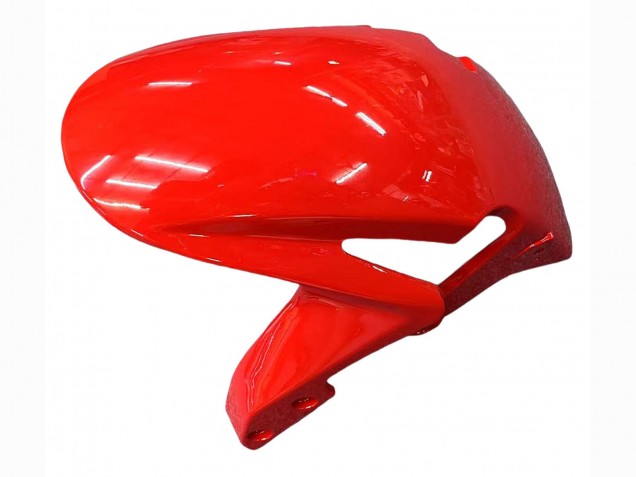 Erschwingliche Honda CBR600RR Motorrad Verkleidung 2009-2012 - Weiss Rot Glanzendes Schwarz