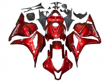 Erschwingliche Honda CBR600RR Motorrad Verkleidung 2009-2012 - Rot Rennen