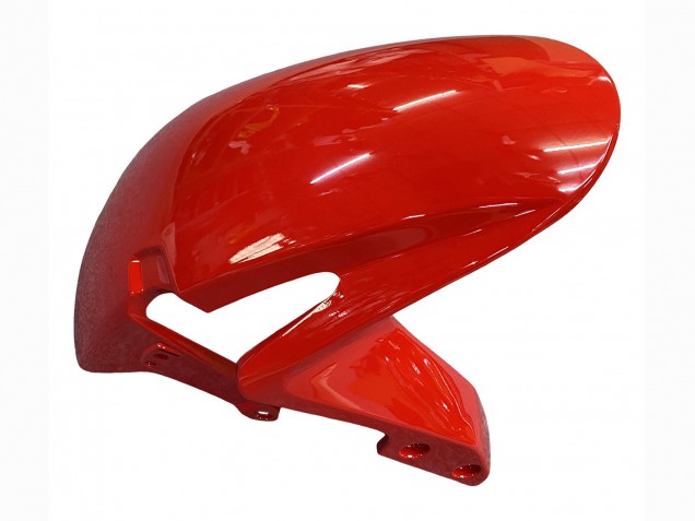 Erschwingliche Honda CBR600RR Motorrad Verkleidung 2009-2012 - Rot Glanzendes Schwarz Matt Schwarz Streifen