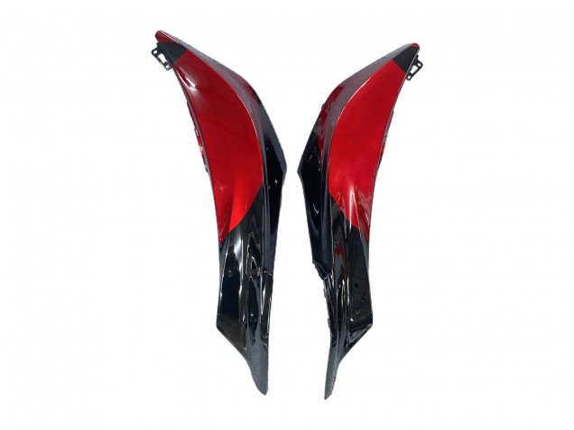 Erschwingliche Honda CBR600RR Motorrad Verkleidung 2009-2012 - Rot Glanzendes Schwarz