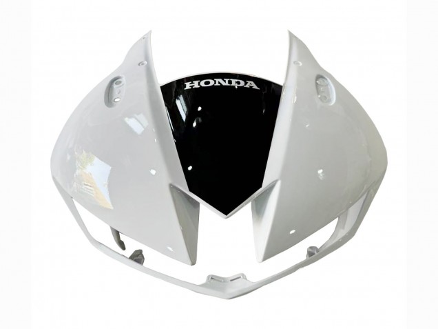 Erschwingliche Honda CBR600RR Motorrad Verkleidung Kit 2013-2023 - Weiss Glanzendes Schwarz
